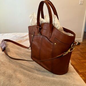 Frye Leather large bag with extra shoulder strap handle